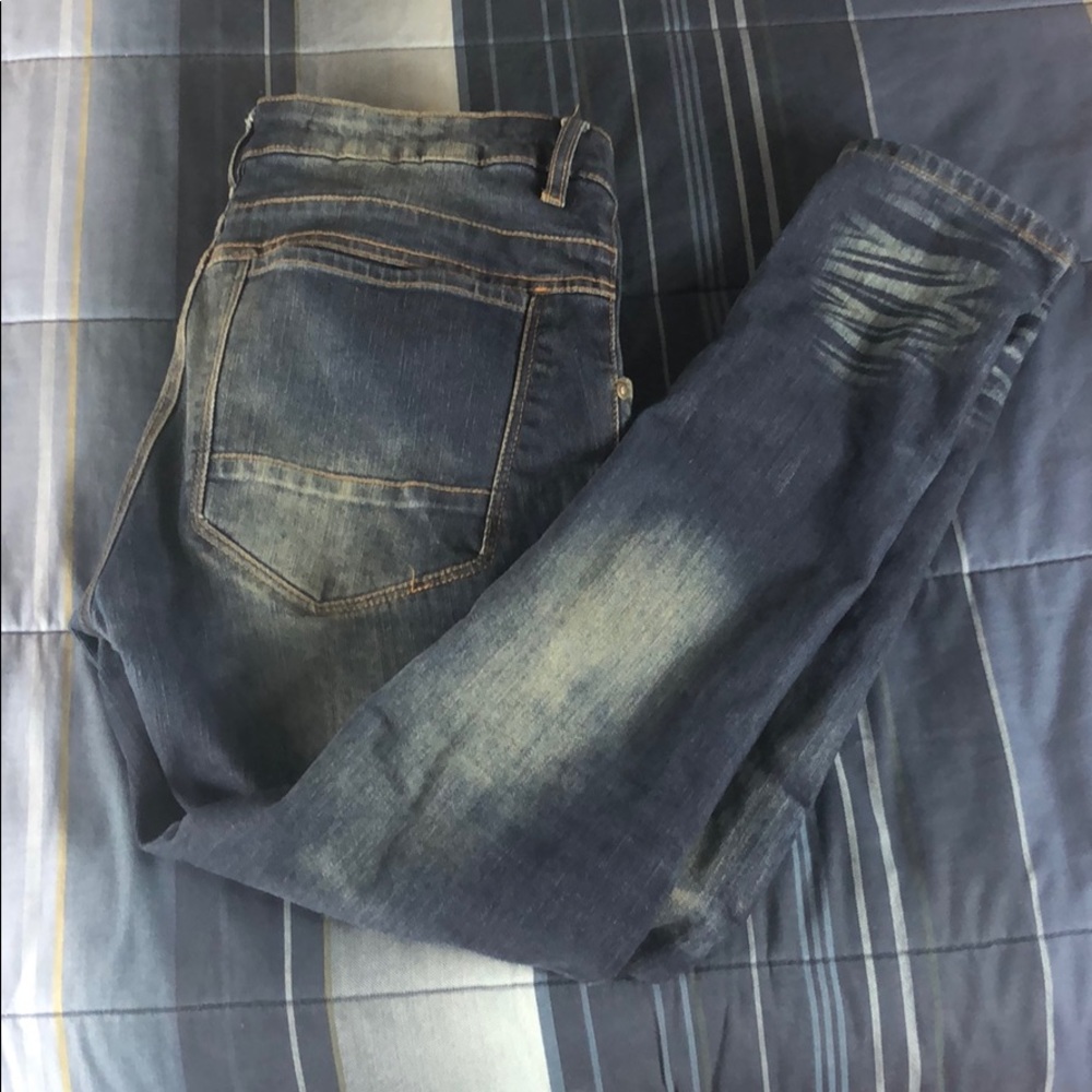 Blue denim skinny Jeans